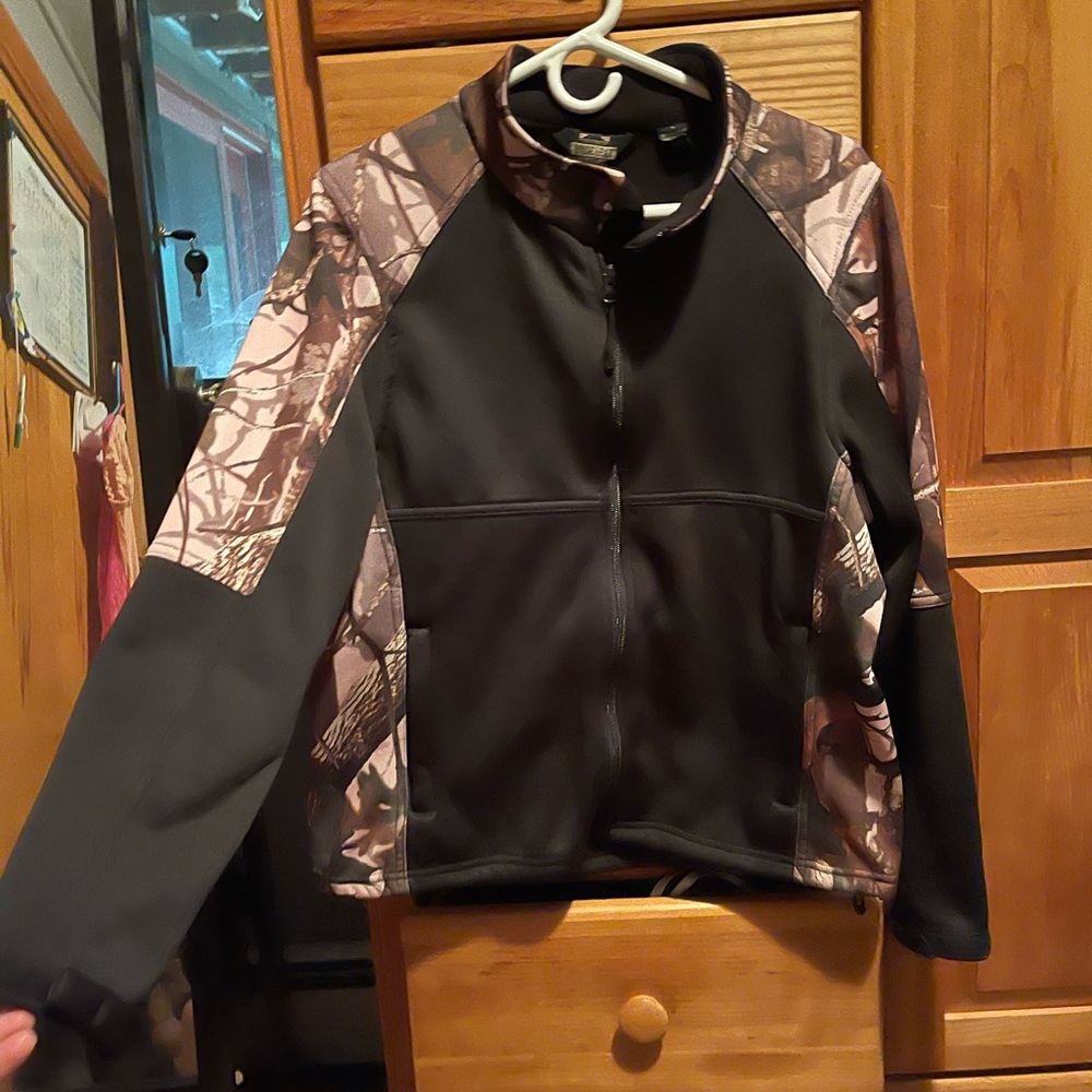 Pink camo light jacket